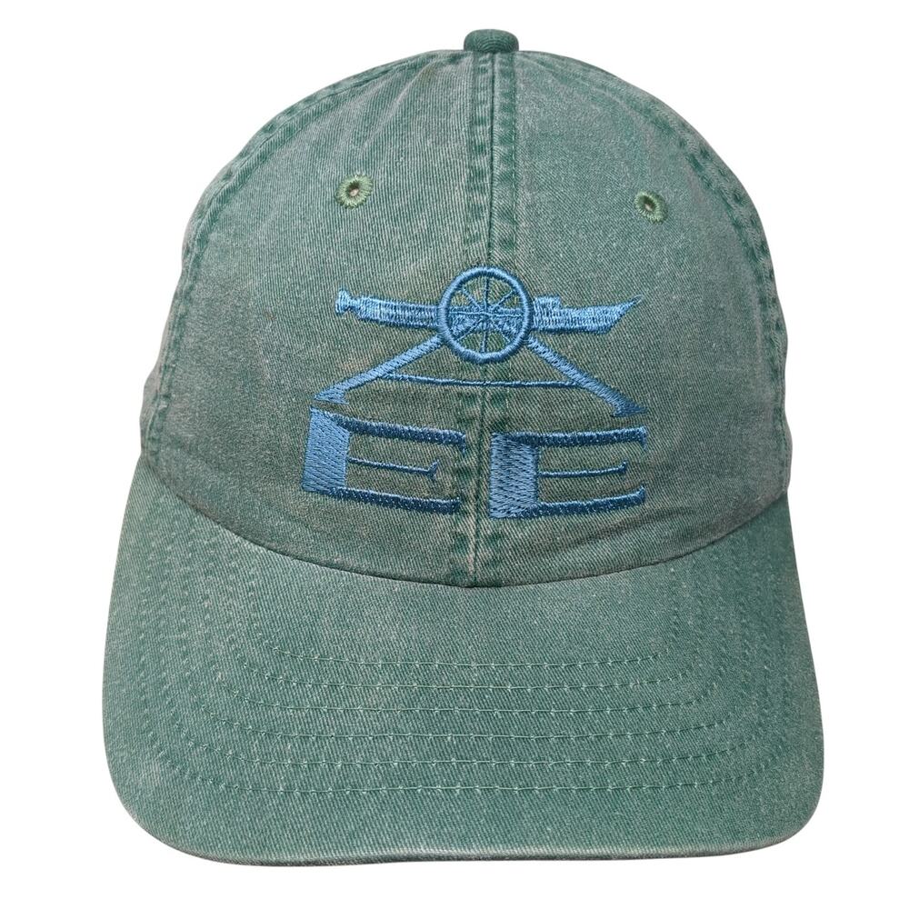 Dog Daze Slideback Baseball Cap Green One Size Adjustable Embroidered 6 Panel